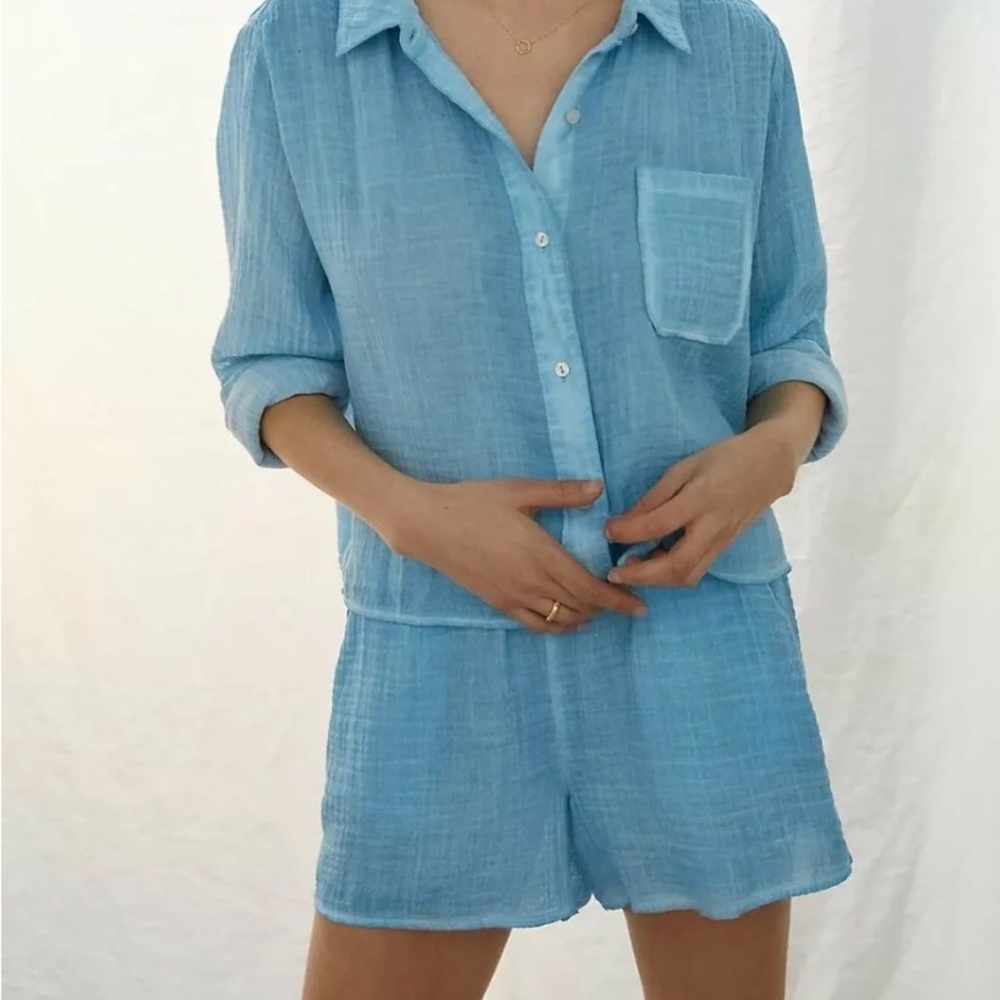 Anthropologie Daily Practice Santorini Lounge Set